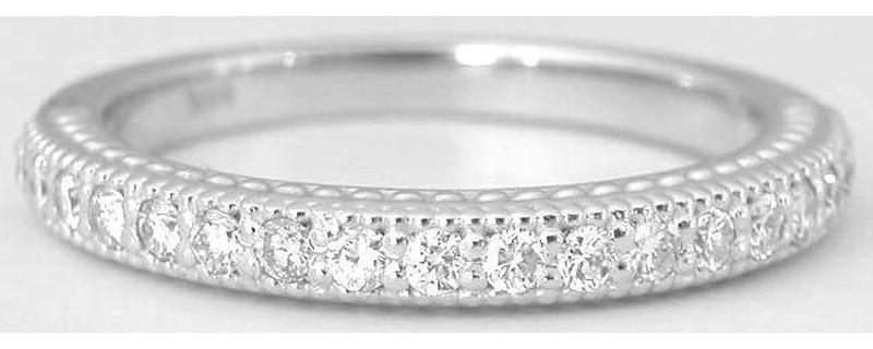 Natural sapphire ring in 14k white gold