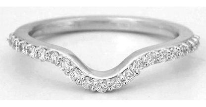 Matching Diamond Band for Pink Sapphire Engagement Ring