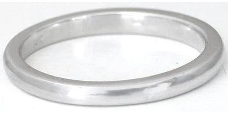Wedding Band in 14k White gold