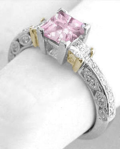 Pink Sapphire Ring