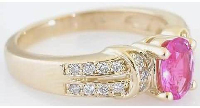 Pink Sapphire Engagement Rings