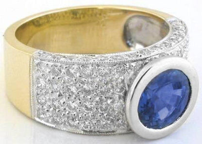 Sapphire Band Ring