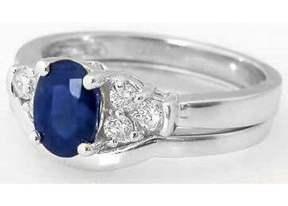 Sapphire Wedding Rings