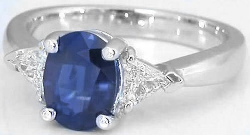 Sapphire Diamond Rings