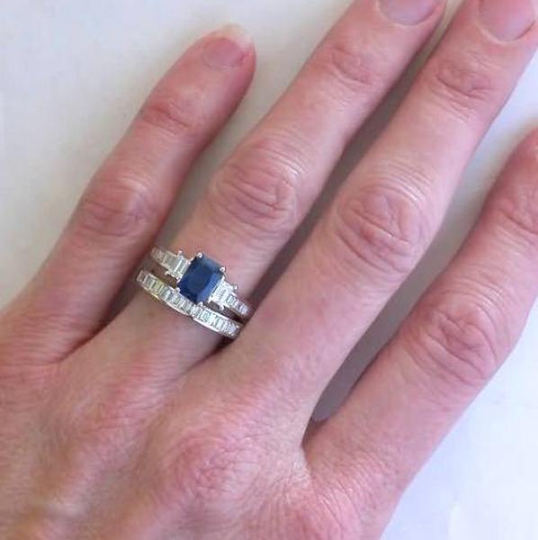 Blue Sapphire Engagement Rings