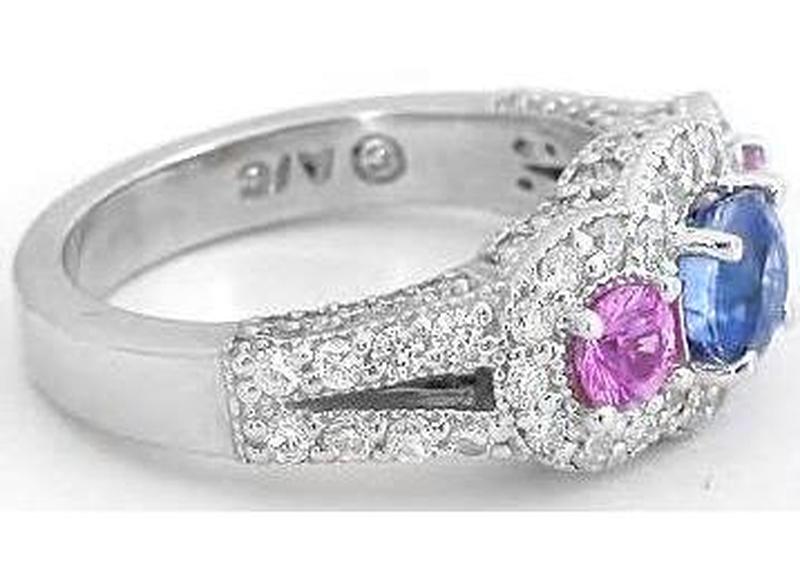 Shades of Sapphire Ring