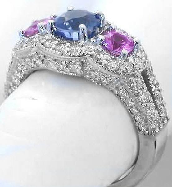 Sapphire Diamond Rings