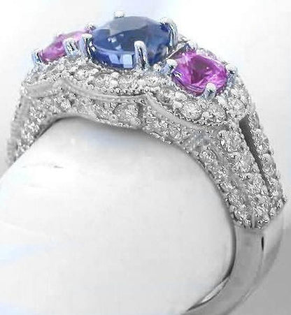 Sapphire Diamond Rings