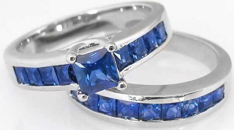 Sapphire Wedding Rings