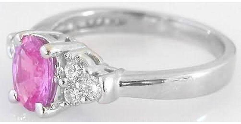 Pink Sapphire Engagement Rings