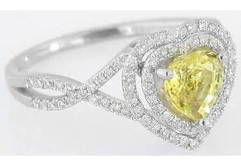 Heart Engagement Rings