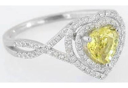 Heart Engagement Rings