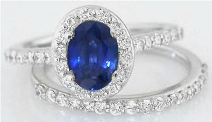 Sapphire Wedding Rings