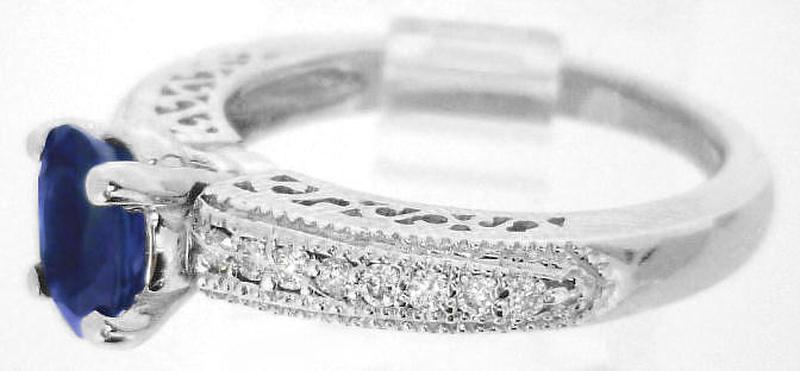 Sapphire and Diamond Rings
