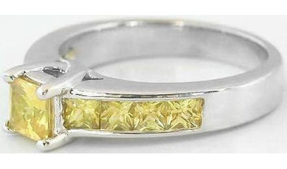 Non Diamond Engagement Ring