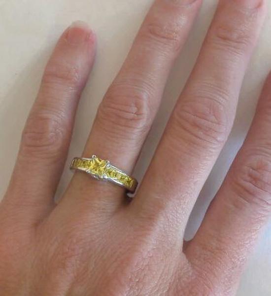 All Sapphire Engagement Rings