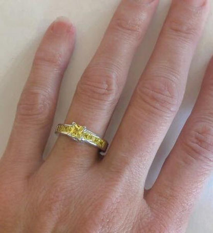 All Sapphire Engagement Rings