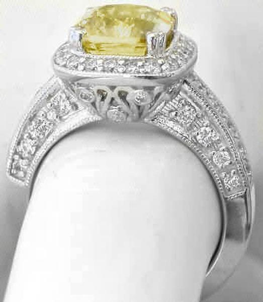 Yellow Sapphire Ring