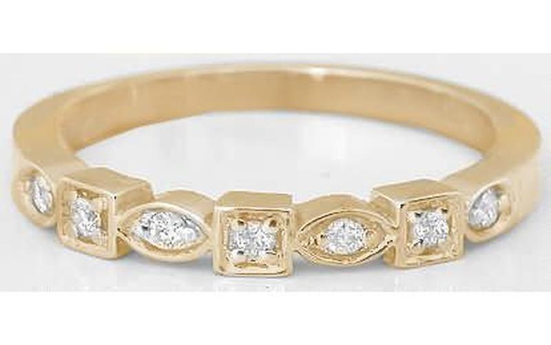 Natural yellow sapphire ring in 14k yellow gold