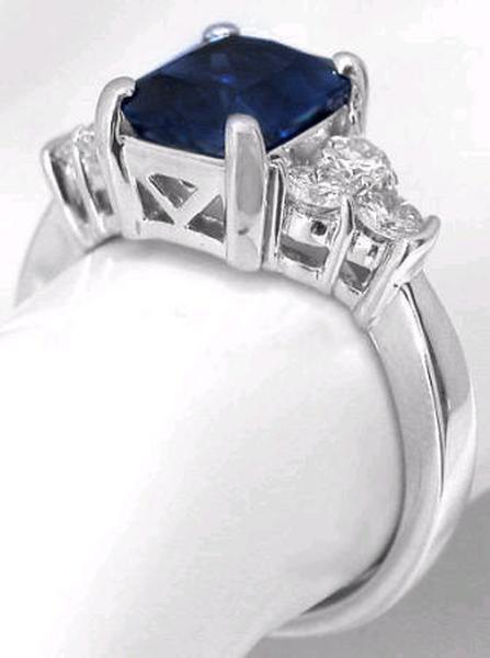 Sapphire and Diamond Rings