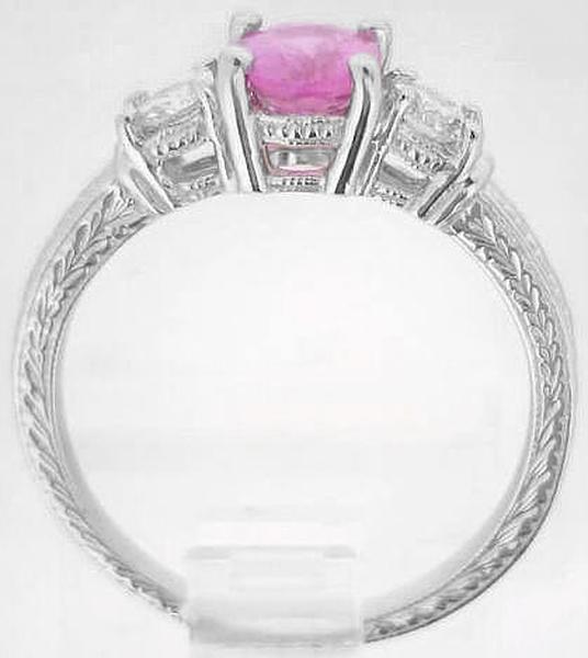 Vintage Pink Sapphire Rings