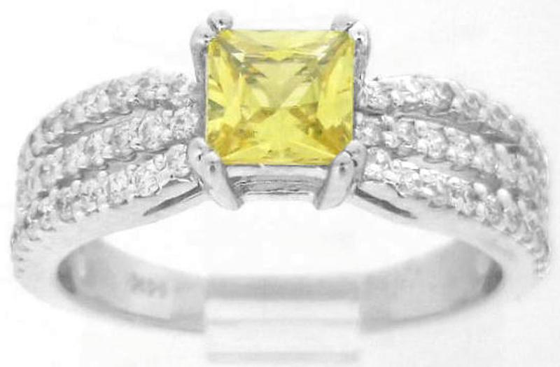 White Gold Sapphire Ring