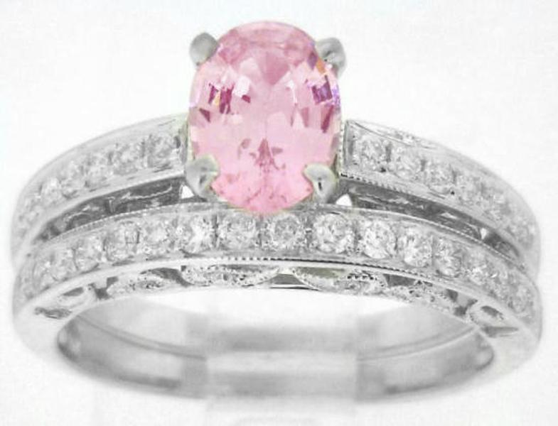 Light Pink Sapphire Ring