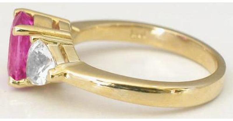 All sapphire ring
