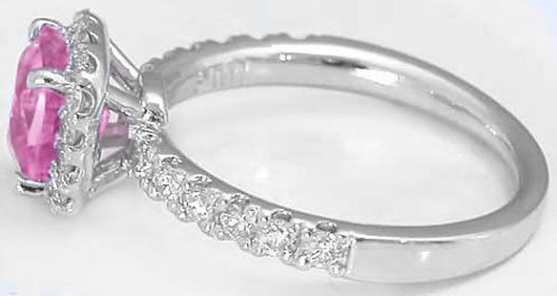 Delicate Pink Sapphire Ring