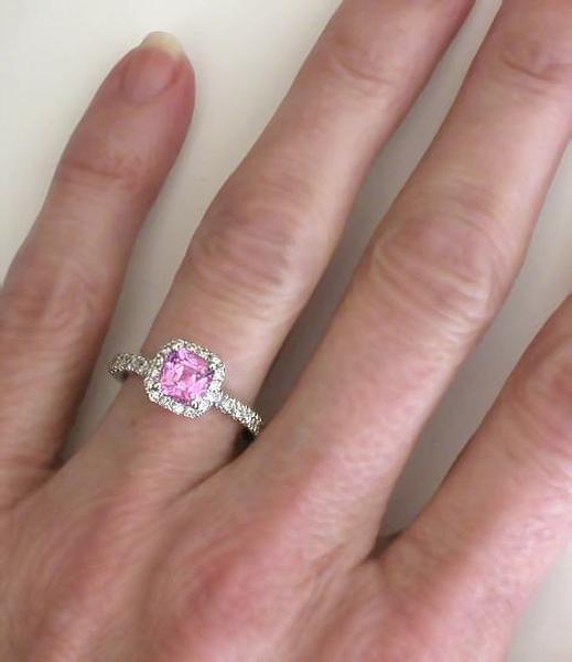 Pink Diamond Rings