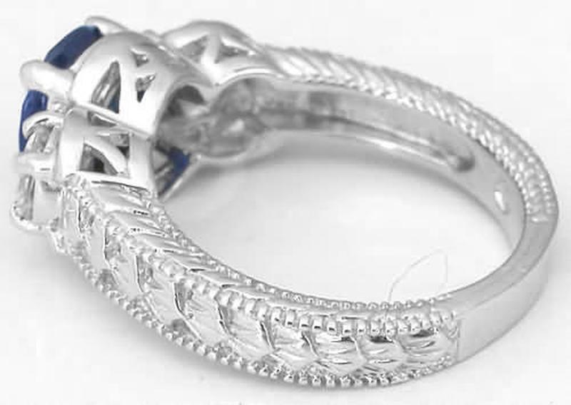 Fine Sapphire Engagement Ring