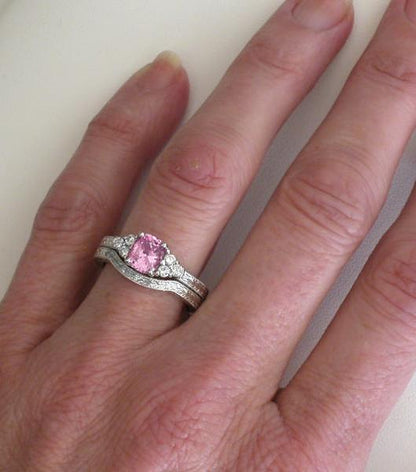 Carved Contoured Band in 14k white gold for ring SSR-5932 (band only)