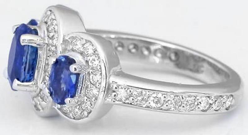 2 stone Sapphire Ring