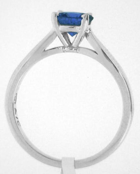 Round Sapphire Ring