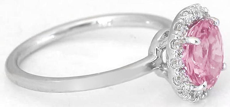 Delicate Pink Sapphire Ring
