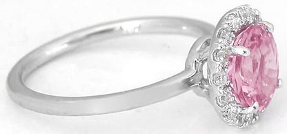 Delicate Pink Sapphire Ring