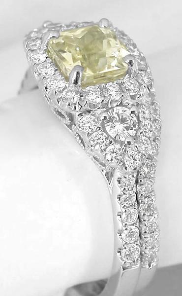 Matching contoured diamond band