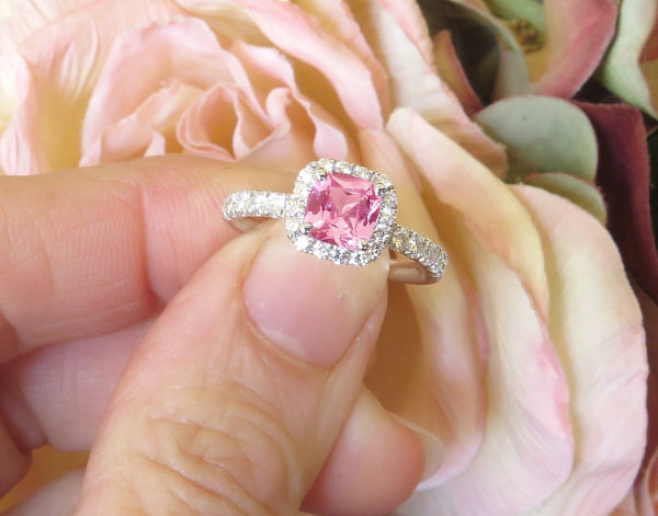 Pink deals sapphire rings