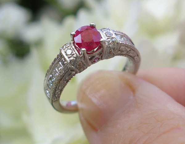 Real ruby deals rings for sale